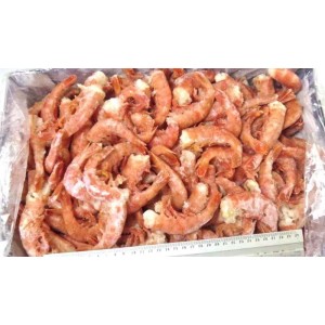 Shrimps Argentina, without a head, in the shell, wholesale 55-100