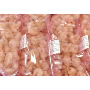 Shrimp peeled, 200-300 pcs / kg; 4 x 1 kg gross