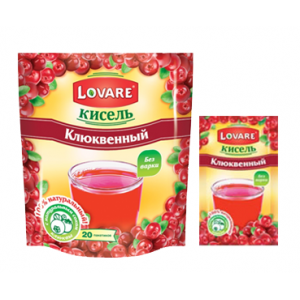 Kissel with cranberry juice wholesale