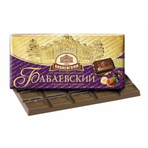Babaev dark with hazelnuts and raisins wholesale