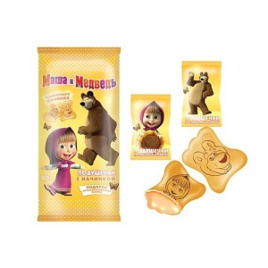 Masha and the Bear with cream filling wholesale