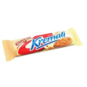 Cookies "Kuhmaster« Kremali »sugar with vanilla filling wholesale