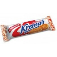 Cookies "Kuhmaster« Kremali caramel »Sugar with filling wholesale