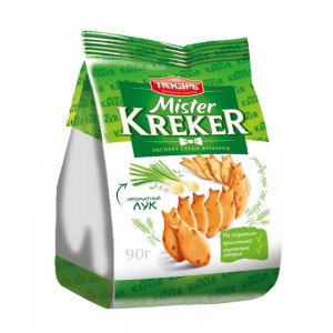 "Mister Cracker" fish-shaped cracker with onion wholesale