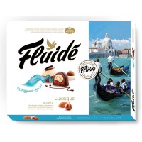 Candy set "FLUIDE CLASSIQUE" / assorted bitter milk chocolate wholesale