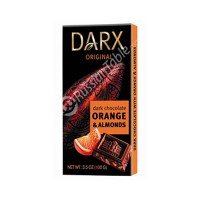 Imported Russian dark chocolate Darx orange & almonds
