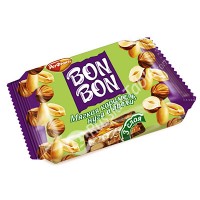 Bon-Bon soft caramel, nougat and nuts