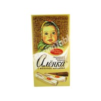 Imported Russian Chocolate sticks Alionka with Milk filling