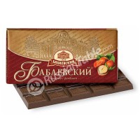Imported Russian Chocolate "Babaevskiy" with hazelnuts