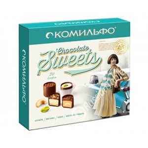 Chcolate Sweets Komilfo assorted 232 g