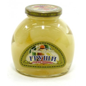 Pear halves in light syrup v / w 580gr. wholesale