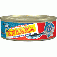 Baltic Sprat not cleaned in tomato sauce 250g. wholesale