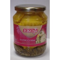 Patissons EKO whole pickled, 720 gr. wholesale