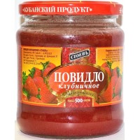 Jam "Strawberry" with / w, 500g. wholesale