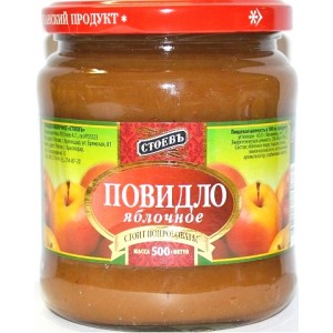 Jam "Apple" with / w, 500g. wholesale