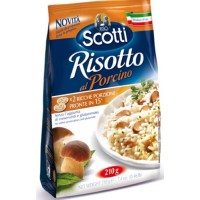 Riso Scotti Porcino risotto with porcini mushrooms 210g wholesale
