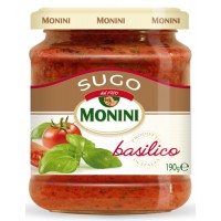 Sauce Monini tomato with basil 200g wholesale