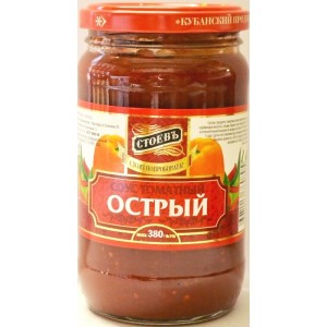 Sauce "Stoev" Acute a / b (euro) 350gr. wholesale