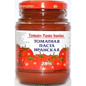 Tomato paste "Iran" s / b (euro) 280gr. wholesale