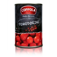 Cherry Tomatoes in their own juice "Coppola" 400gr. wholesale