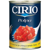 Cirio Tomatoes peeled sliced ​​Polpa 400g. wholesale