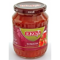 EKO Tomatoes in tomato juice, 720 gr. wholesale