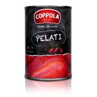 Tomatoes Pelati purified in its own juice "Coppola" 400gr. wholesale