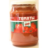 Tomatoes in tomato juice "Stoev", 720gr. wholesale