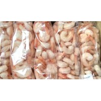 Shrimp, royal, baths, peeled, tail, 30-40 pcs / kg, 10 kg x 1 wholesale