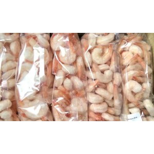 Shrimp, royal, baths, peeled, tail, 30-40 pcs / kg, 10 kg x 1 wholesale