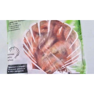 Shrimp, king, with his head in the shell, / m, 80-100 units / kg, 5x1 kg gross