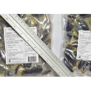 Mussels, 20-35 pcs / kg, whole, sauce and garlic oil in bulk