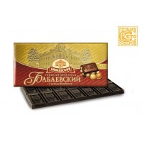 Babaev dark chocolate with whole hazelnuts 200g wholesale