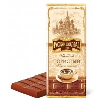 Russian chocolate porous "Coffee with cream" gross