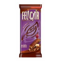 Milk chocolate FELICITA ® Bella Natura Hazelnut and Raisins wholesale