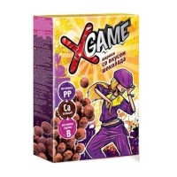 The beads coated with chocolate flavor with vitamins and calcium in bulk
