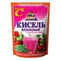 Kissel cherry with chunks of instant wholesale cherry