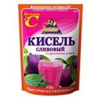 Kissel plum with slices of plum instant wholesale