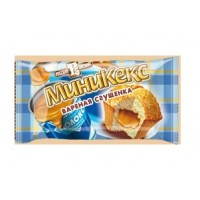 Boiled condensed milk mini muffins (in ind. Pack) wholesale