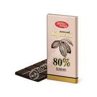 Imported Russian Dark Chocolate "Krasnyi Oktyabr" 80% cocoa