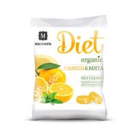 Caramel "Diet" lemon and mint
