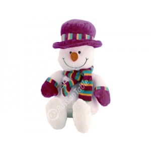 New Year Gift - Snowman 420 g (fluffy toy)