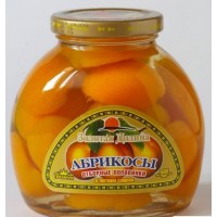 Apricot halves compote Art / b 580gr. wholesale