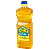 Sunflower unrefined oil, "Kuban" 0,71l. wholesale