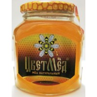 Honey natural herbs "TsvetMed" 500gr. wholesale