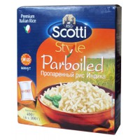 Rice Riso Scotti Parboiled long grain parboiled polished 400g bags wholesale