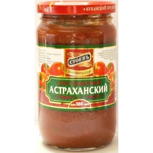 Sauce "Stoev" Astrakhan with the / b (euro) 380gr. wholesale