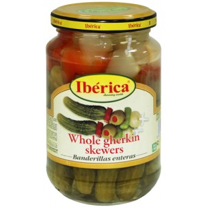 Iberica Snack on the sword with whole cucumber wholesale 330g